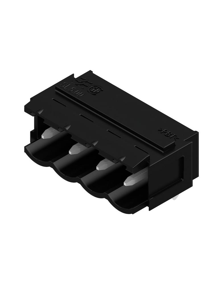 SL 5.00/06/90B 3.2SN BK BX Wtyki PCB (złącza płyty), 5.00 mm, Liczba biegunów: 6, kąt odejścia: 90° /50szt./ 1965660000 WEIDMÜLLER
