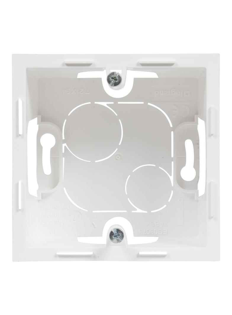 SUNO - Pojedyncza puszka natynkowa, Biały, Legrand