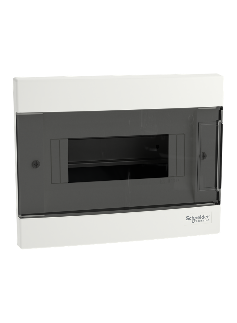 Rozdzielnica podtynkowa Easy9 EU IP40 EZ9EU-1-8-PT-T drzwi transparentne 1x8 EZ9EUA108 SCHNEIDER