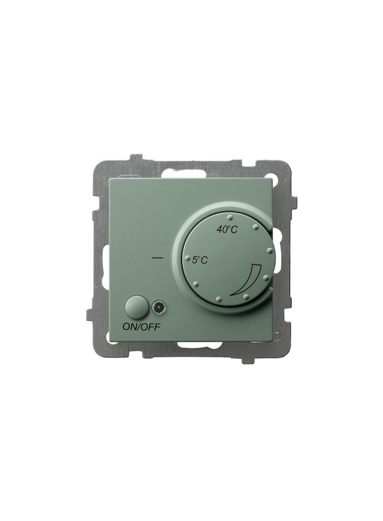 AS Regulator temperatury z czujnikiem napowietrznym - kolor zielony mat RTP-1GN/m/84 OSPEL