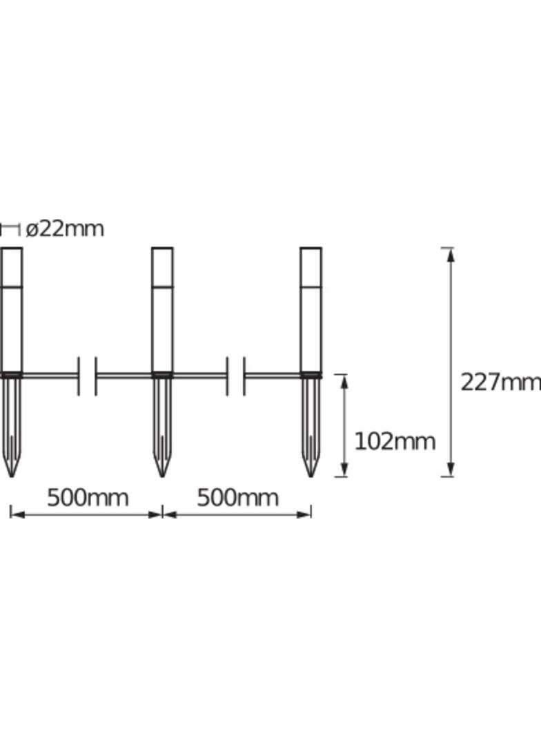Oprawa SMART+ WIFI GARDENPOLE MINI RGBW EXT
