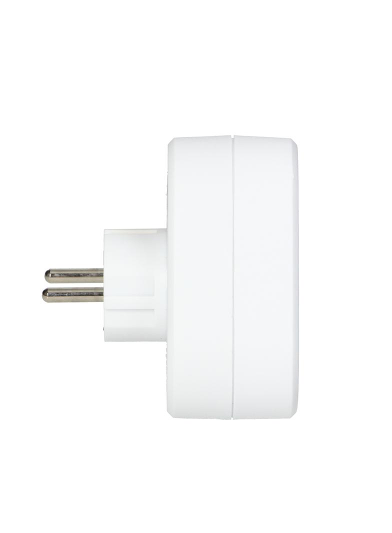 Rozgałęźnik trójkątny 3x2P+Z (Schuko), biały OR-AE-13178(GS) ORNO