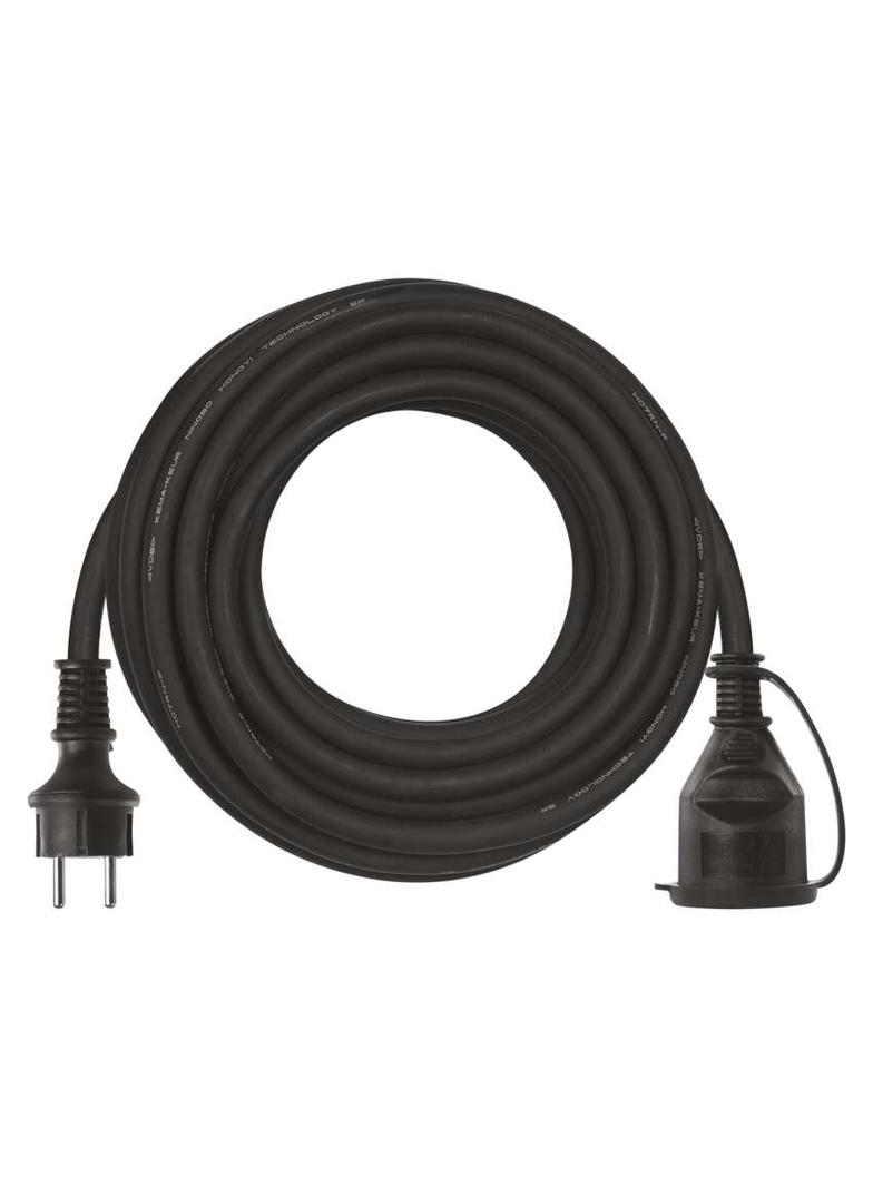 Przedłużacz 1 gniazdo 10m 3× 2,5mm guma / neopren P01710R EMOS