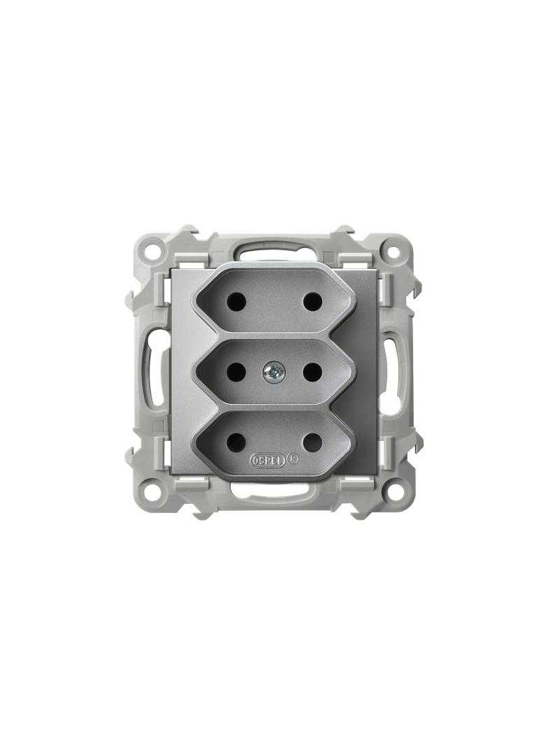 SZAFIR Gniazdo potrójne EURO