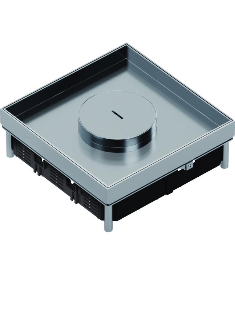 tehalit.VE-EE Pokrywa tubus IP54 5kN EKQ12 244x244 25mm stal nierdzewna EKQ120TM25 HAGER