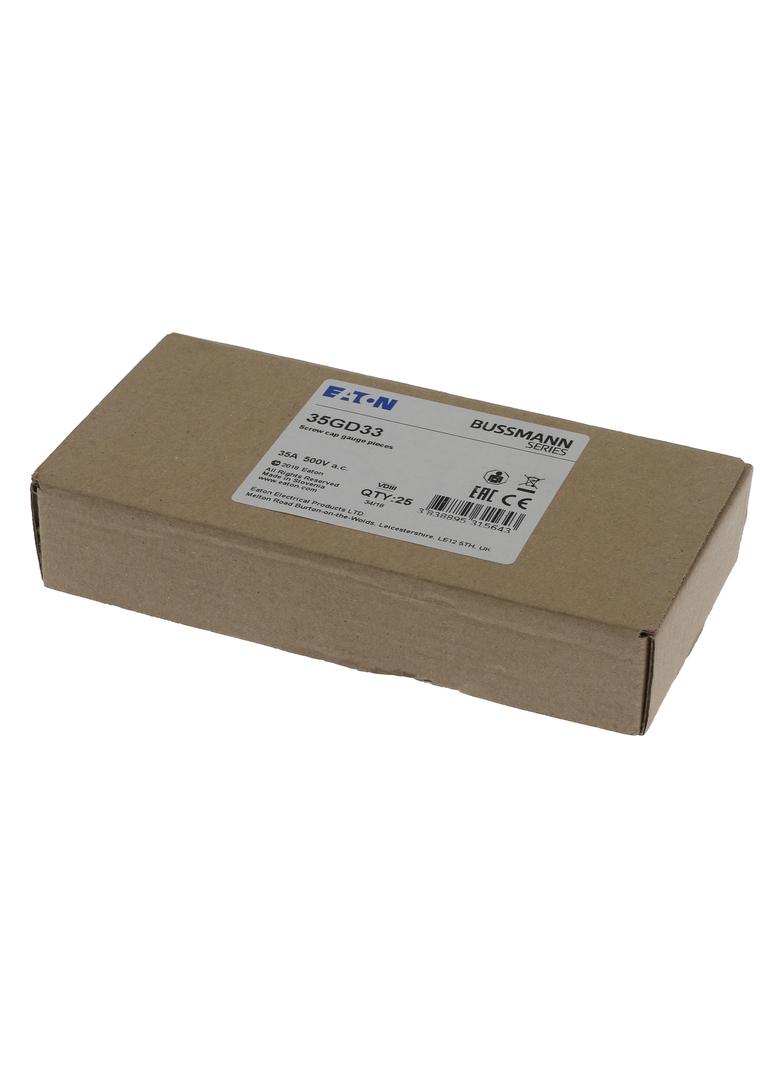 GAUGE PIECE D3 35A 500V FOR E33 Wstawka kalibrowa DIII 35A E33 35GD33 EATON