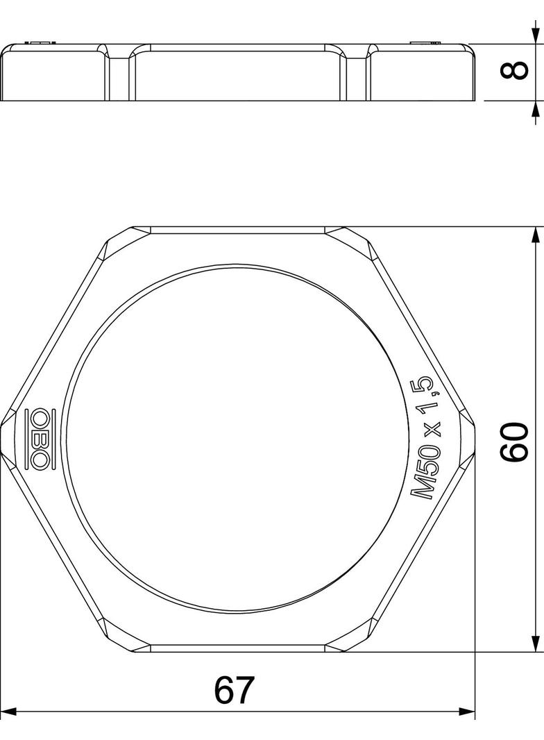 PRZECIWNAKRĘTKI M50X1,5 CZAR.