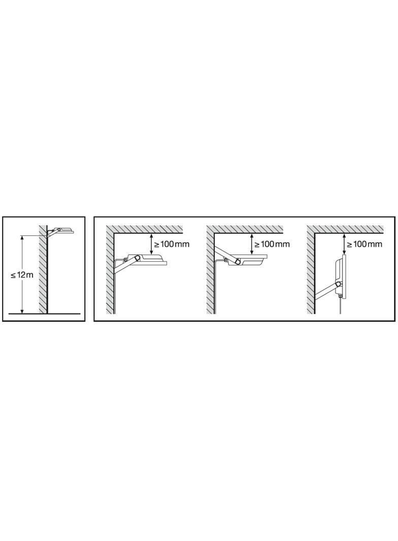 Projektor LED FLOOD PFM 100 P 69W/53W 10000lm/8000lm 4000K 840 PS SY100 czarny LEDVANCE