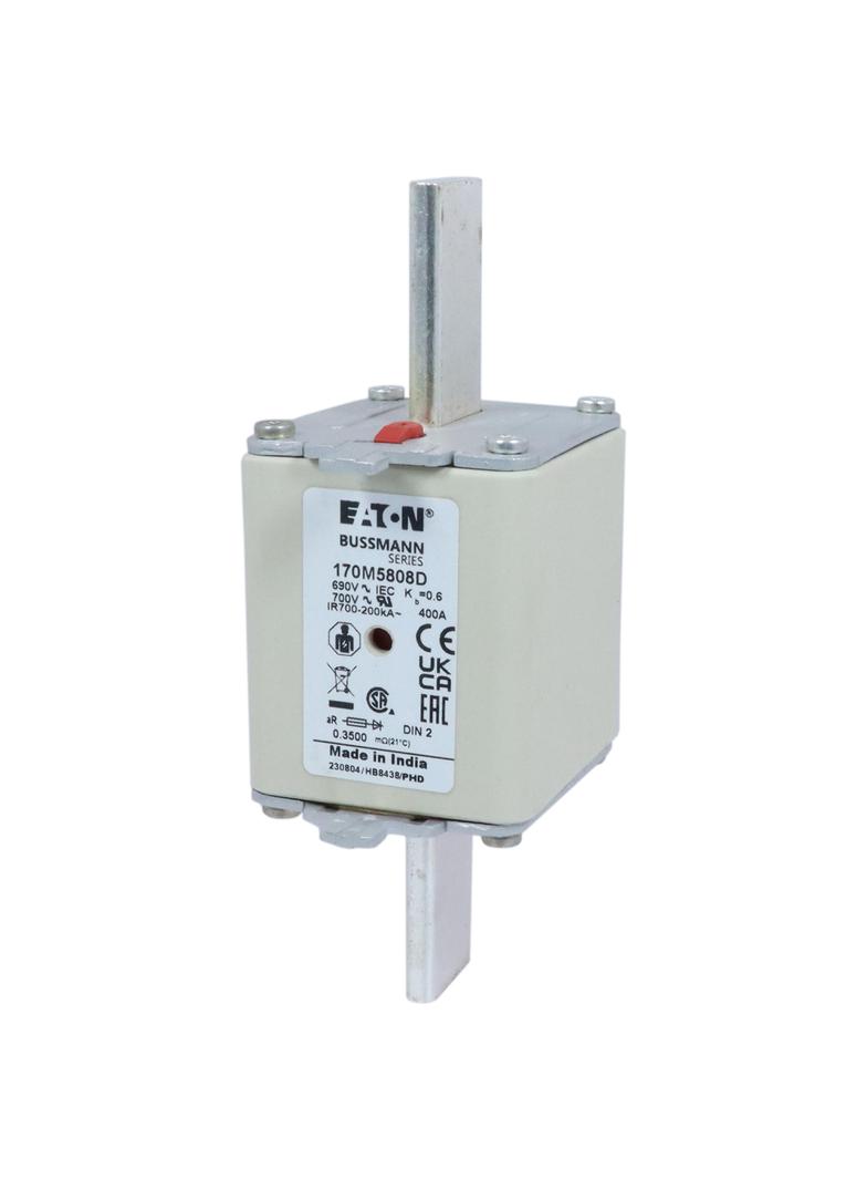400A 690V aR DIN 2 HSDNH FUSE Wkładka szybka 400A AC 690V DIN 2 aR DIN IEC podwójny wskaźni 170M5808