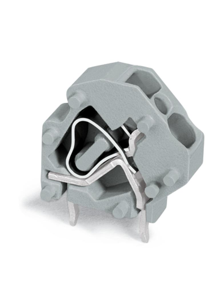 złączka do płytek drukowanych szara raster 5 mm