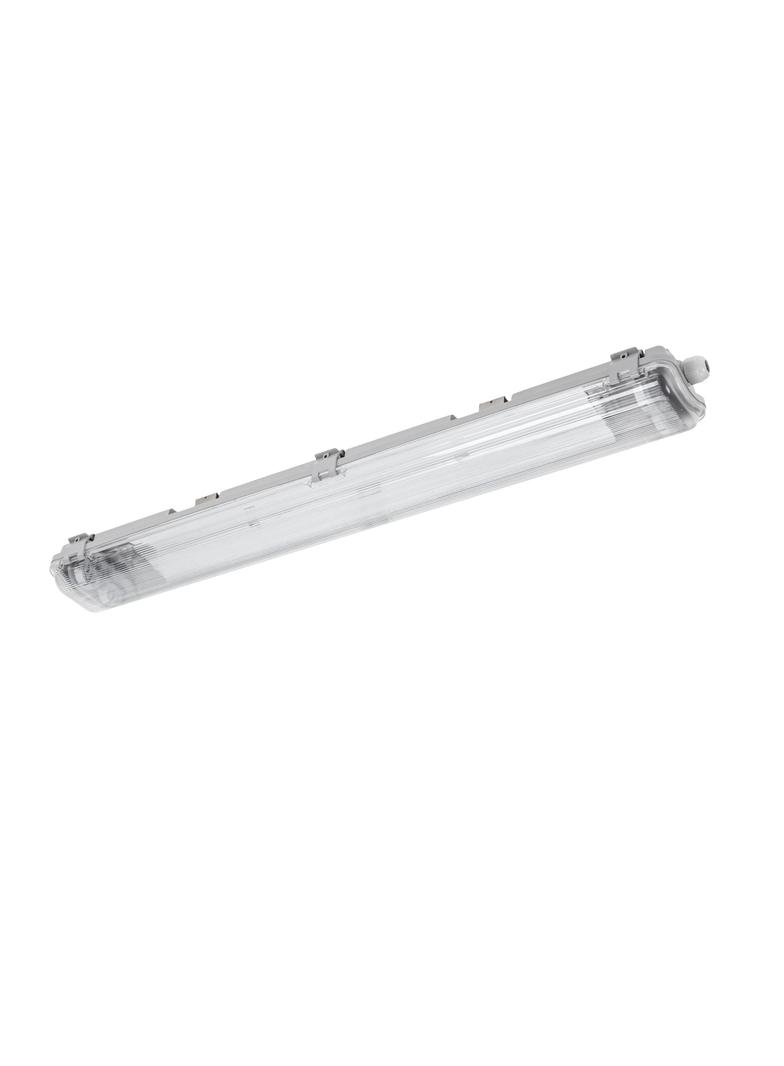 Limea LED TUBE 2x60 IP65, korpus ABS, klosz PC, zasilanie jednostronne