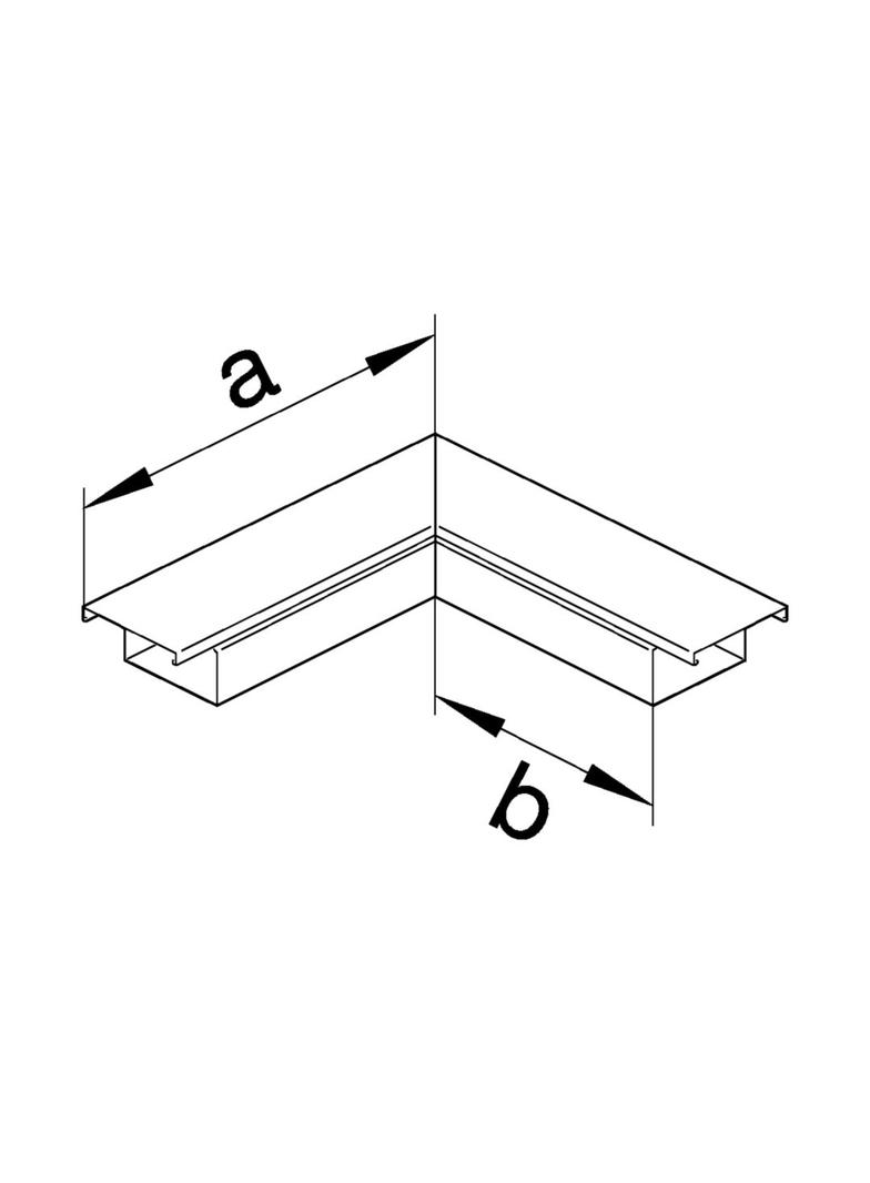 tehalit.LFS Kąt płaski 30x45mm biały LFS3004559016 HAGER