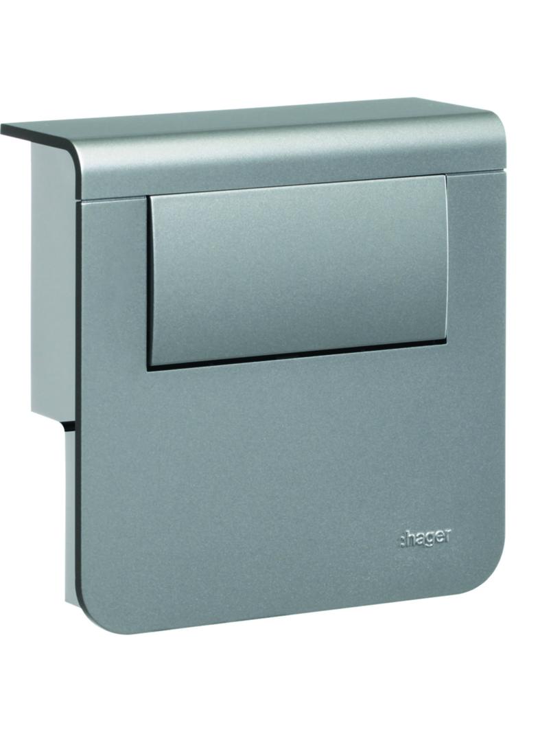 tehalit.SL Nośnik urządzeń 20x80 trafo aluminium SL200809LEDD1 HAGER