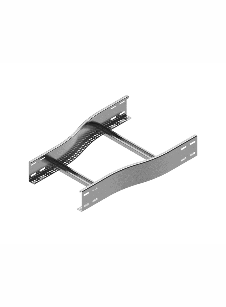 Redukcja drabinki symetryczna 400mm Grubość 2,00 mm 300x80 RDSC400/300H80 N 497440 BAKS