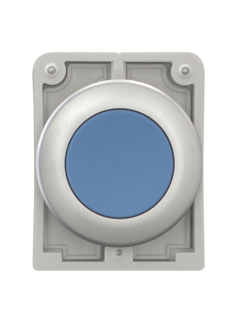 M30C-FDR-B Przycisk 30mm płaski niebieski bez samopowrotu 182947 EATON
