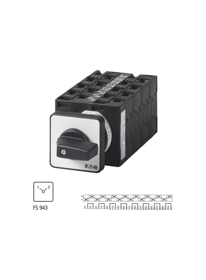 T3-8-8372/E Łącznik krzywkowy 32A 13kW 080822 EATON