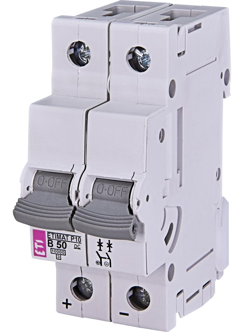 Wyłącznik nadprądowy DCMAT P10-DC 2P B50A 265020100 ETI