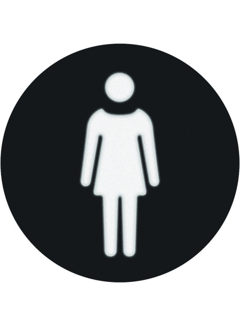 R.x Folia do sygnalizatora świetlnego symbol  kobieta