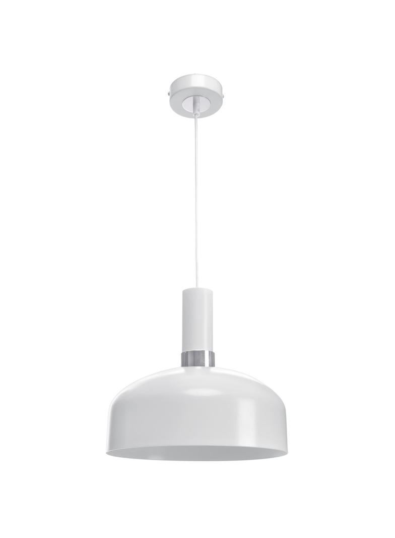 MILAGRO Lampa wisząca MALMO WHITE/CHROME 1xE27