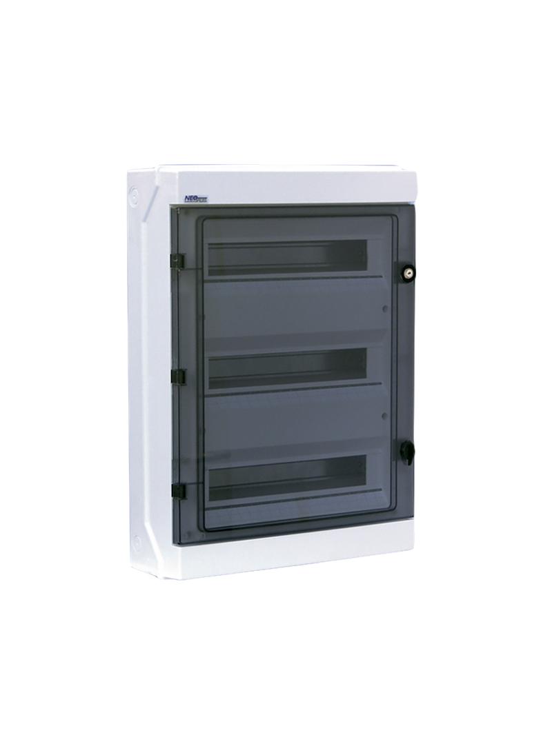 Rozdzielnica hermetyczna natynkowa 3x18 IP65 500VAC/1000VDC RH-54/3Z-Z-amkiem) 36.155 OPATÓWEK