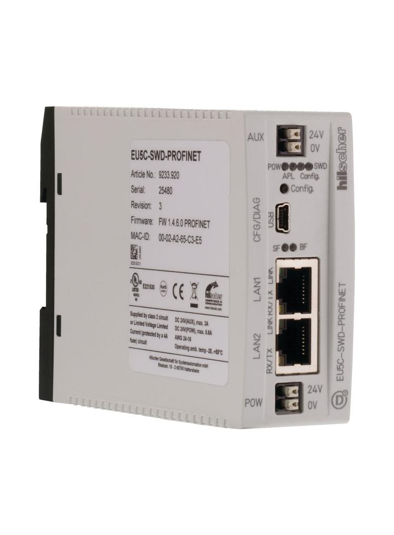 EU5C-SWD-PROFINET Gateway SmartWire-DT do sieci PROFINET 170124 EATON
