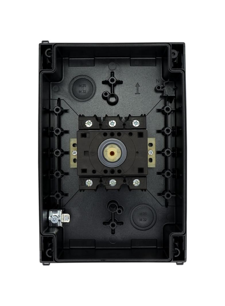 Łącznik krzywkowy 0-1 3P 63A w obudowie IP65 P3-63/I4/SVB 207343 EATON