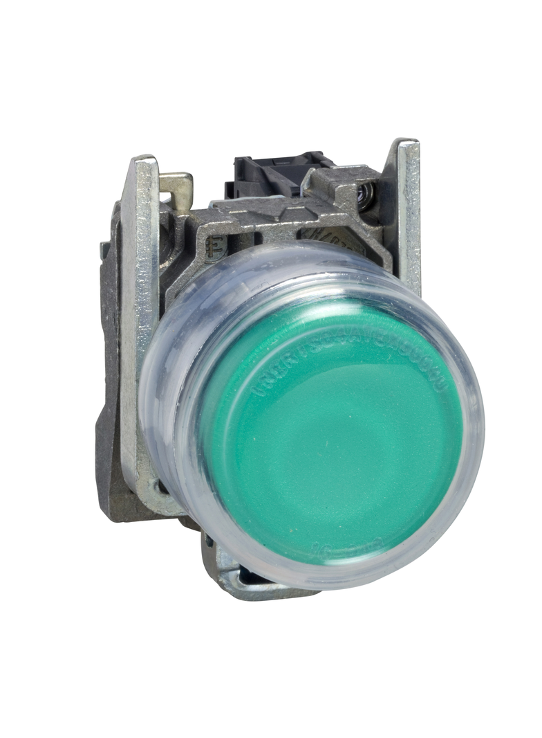 Harmony XB4 Przycisk zielony podświetlany O 22 240 V ATEX