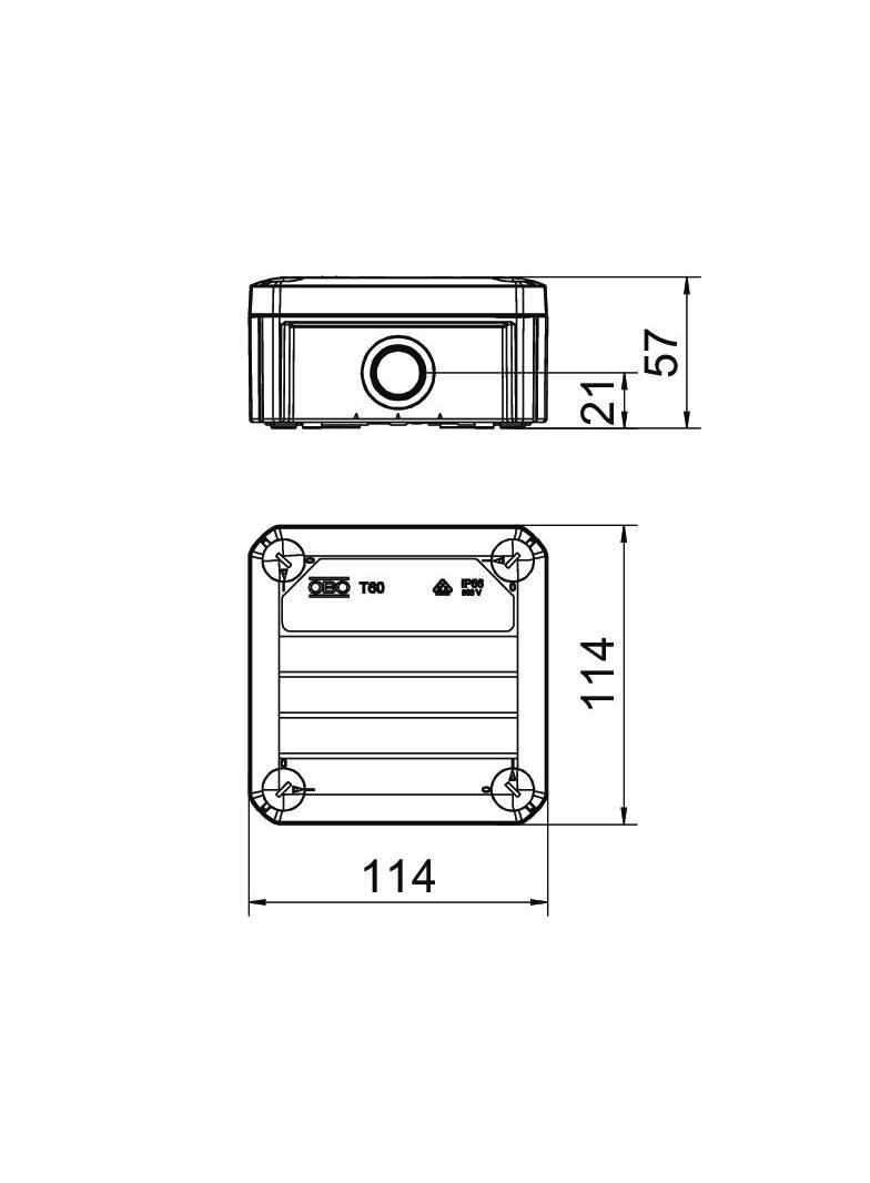 T 60 M20 NL, Puszka odgałęźna