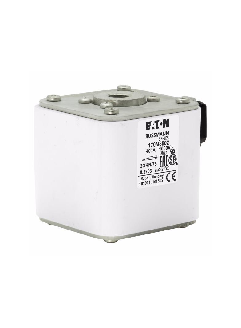 FUSE 400A 1000V 3GKN/75 AR UR Wkładka szybka 400A AC 1000V rozmiar 3 74x92x91 mm aR IEC UL 170M8502