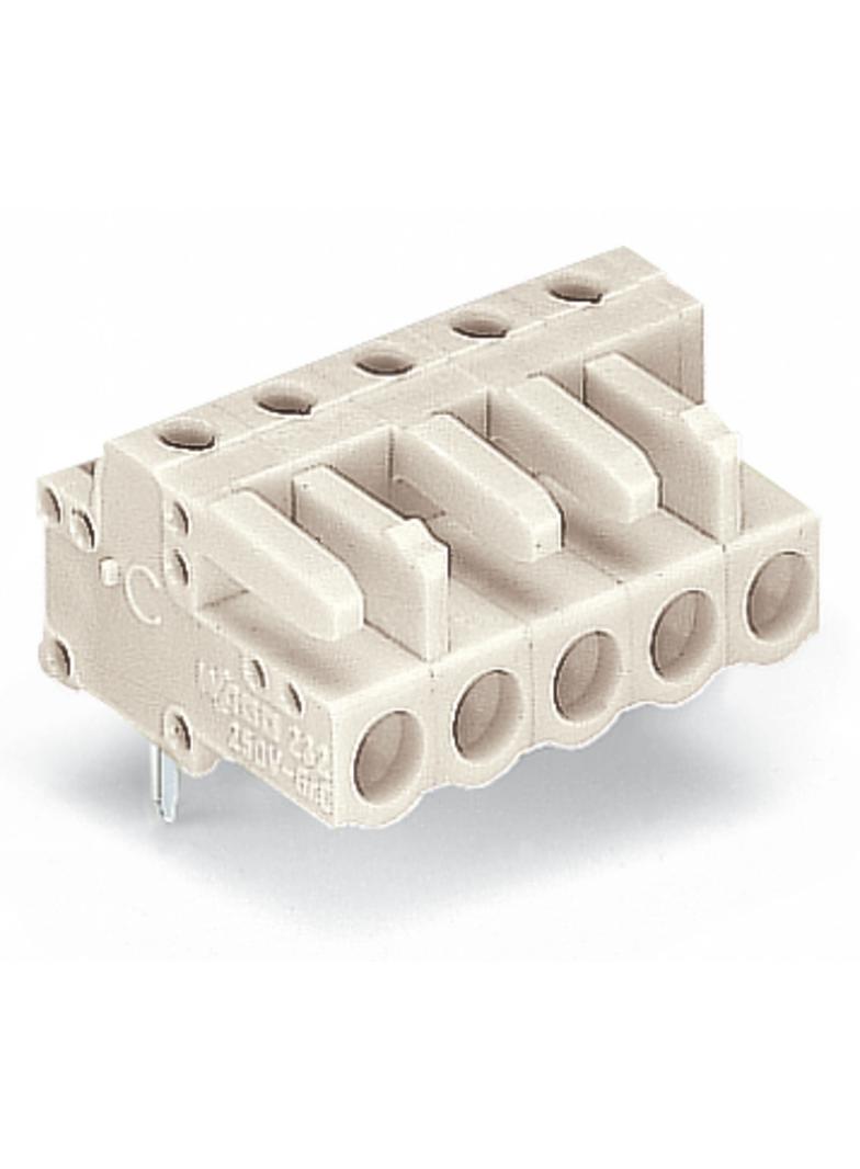 Gniazdo MCS‑MIDI Classic 7‑biegunowe jasnoszare raster 5mm 722‑237 /50szt./ WAGO