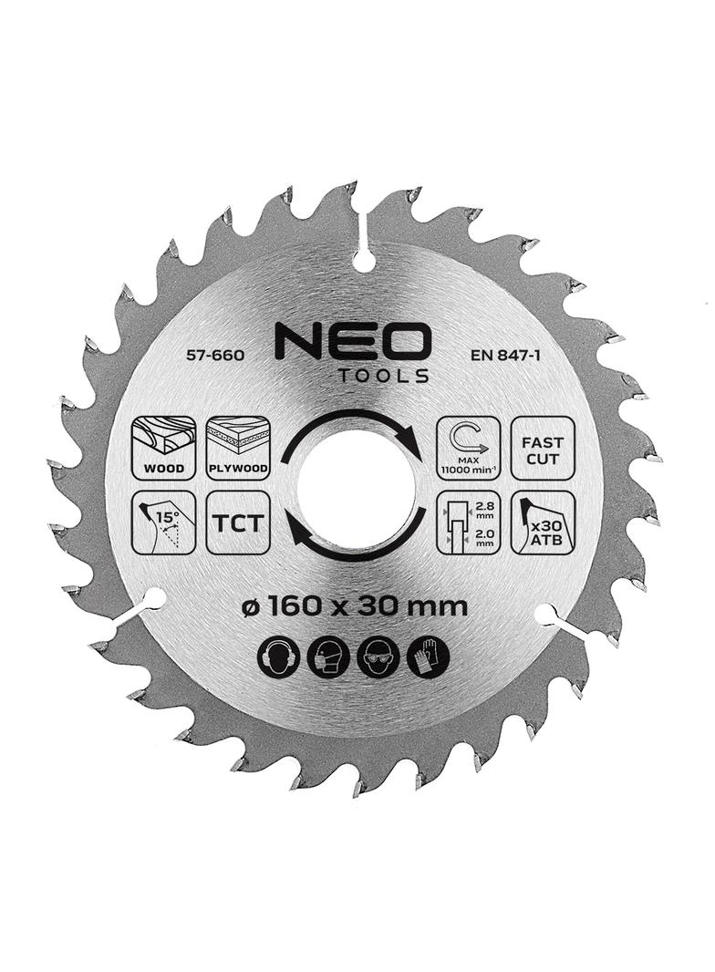 Tarcza do pilarki, widiowa, 160 x 30 mm, 30 zębów
