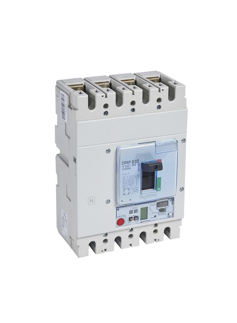 Wyłącznik DPX3 630 Sg+P 4P 500A 50Ka 422194 LEGRAND