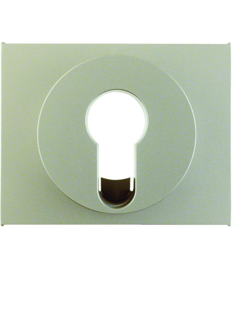 BERKER K.5 Płytka czołowa do łącznika na klucz stal szlachetna lakierowana 15057004 HAGER