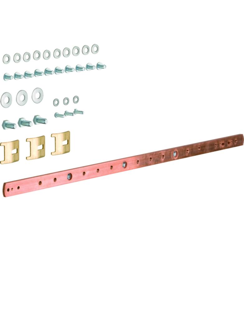 univers Szyna uziemiająca Cu 20x5mm 2-polowa UZ020 HAGER