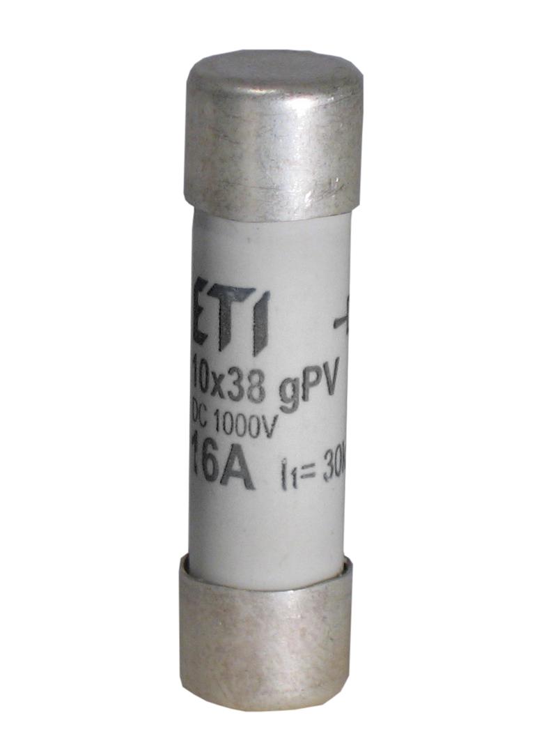 Wkładka topikowa cylindryczna PV CH10x38 gPV 8A 1000V UL 002625104 ETI