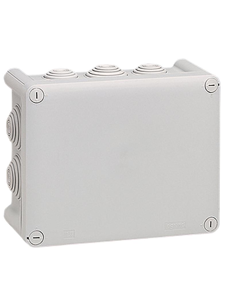 PLEXO55 PUSZKA PROSTOKĄTNA Z PRZEPUSTAMI 155X110X74 MM, Legrand
