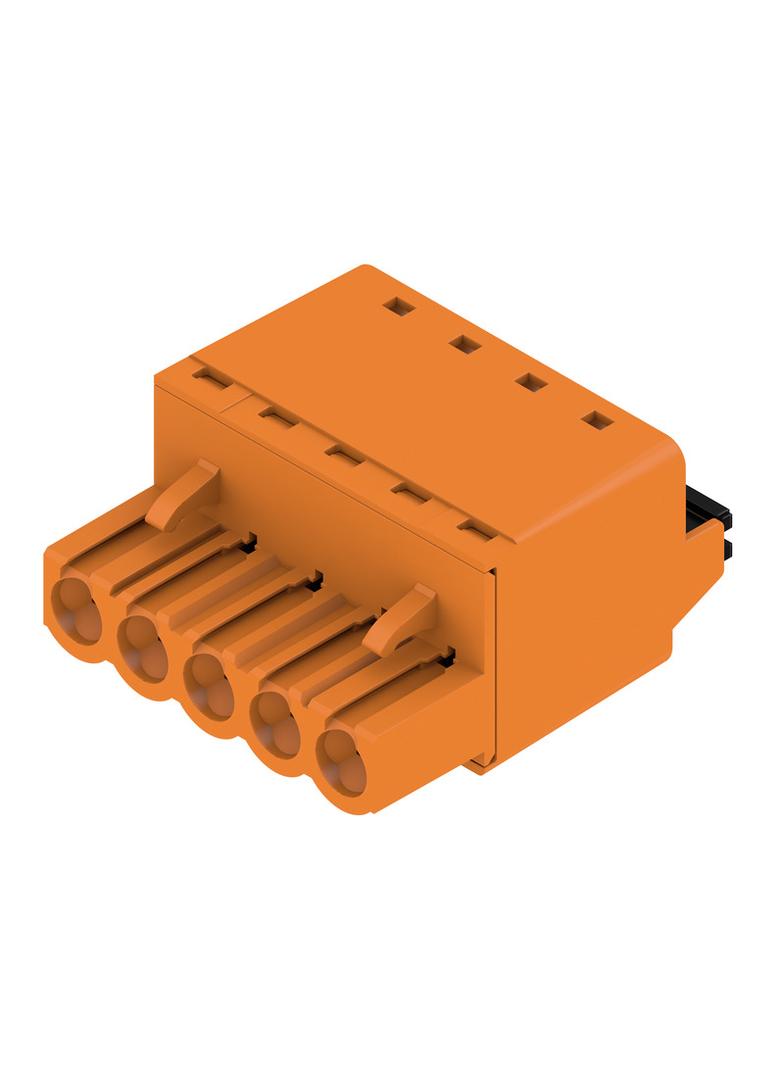 BLF 5.00HC/05/180 SN OR BX Wtyk PCB (złącze wiązki), 5.00 mm, Liczba biegunów: 5, PUSH IN, Złącze sprężynowe /72szt./ 1017890000 WEIDMÜLLER