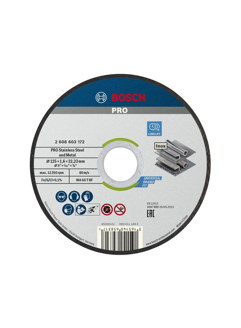 TARCZA TNĄCA INOX,LPP 125X1.6MMPR.