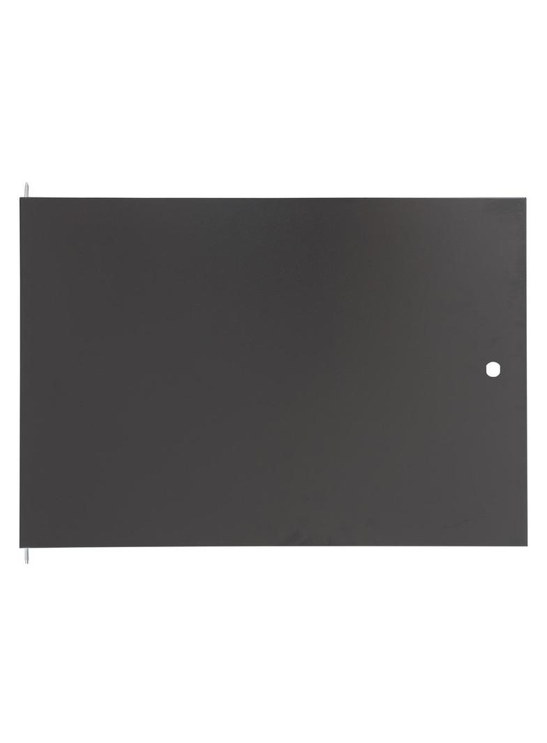 Drzwi metalowe do szafy wiszącej bez zamka 600x9U