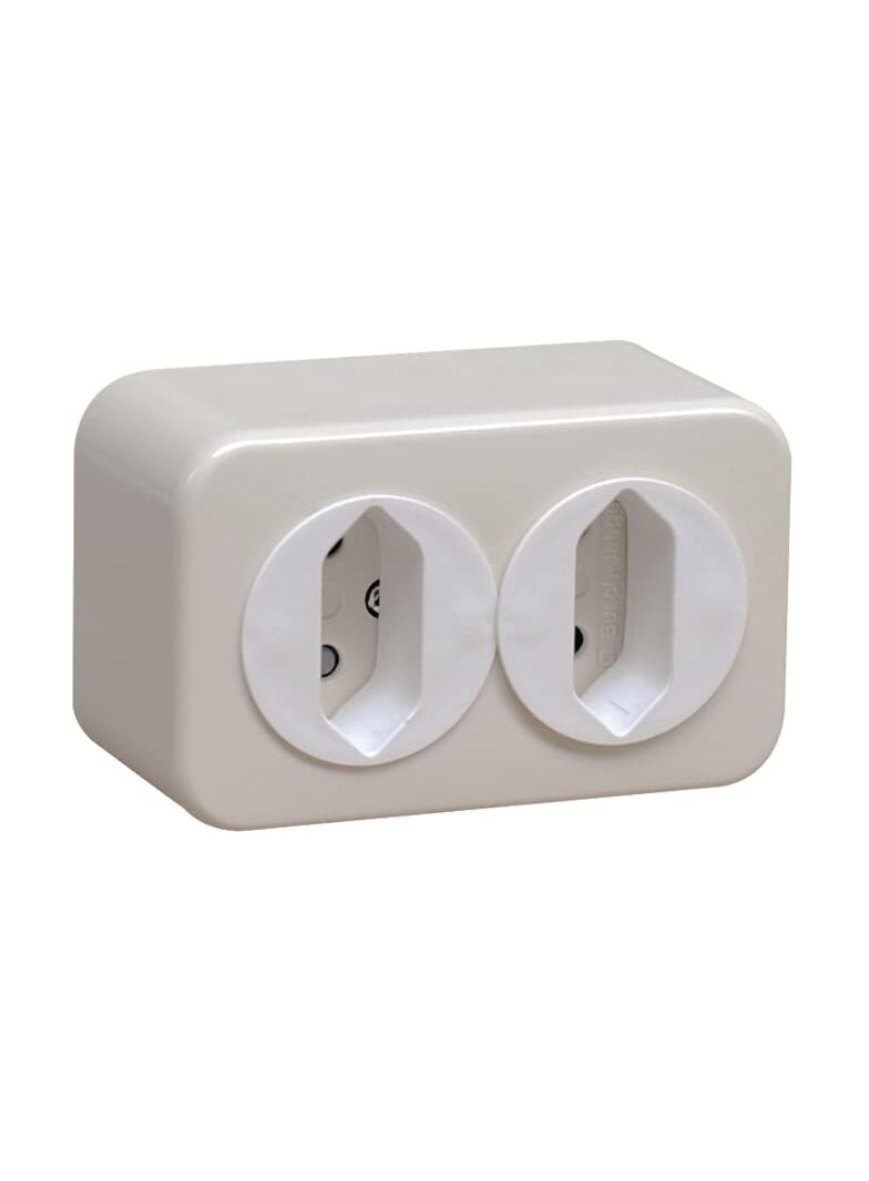 ZE225 Gniazdo sieciowe podwójne