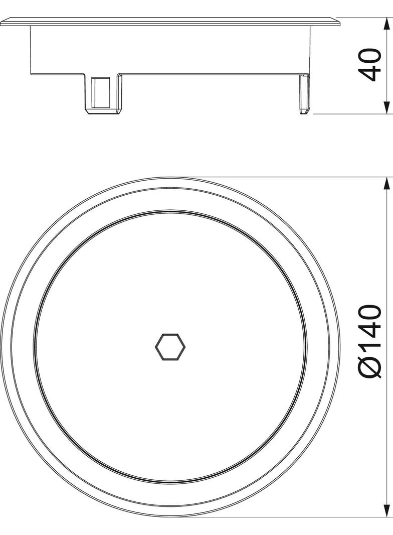 GES R2B Cr, Kaseta rewizyjna
