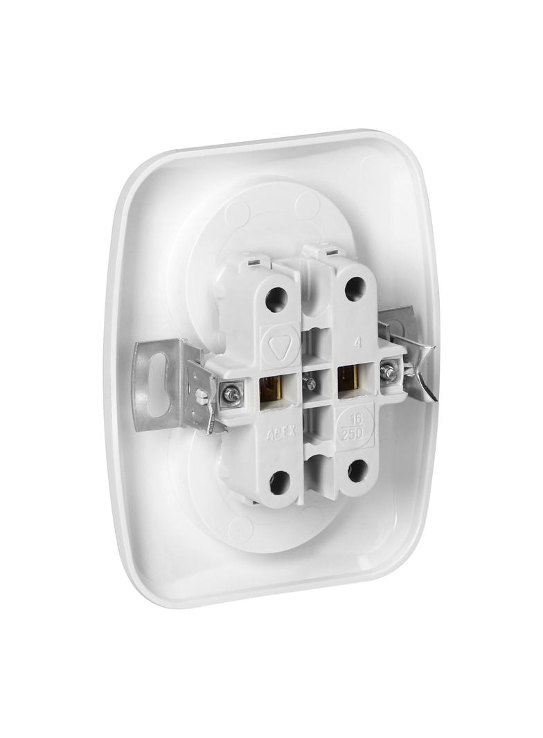 Gniazdo podwójne podtynkowe 2x2p 16A, 250V, ATUT, biały PT-5A BIAŁY ORNO