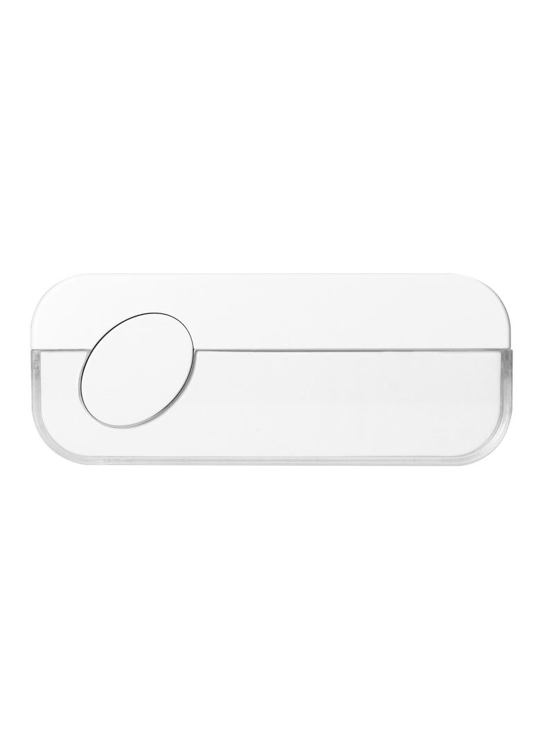 Przycisk dzwonkowy przewodowy, biały