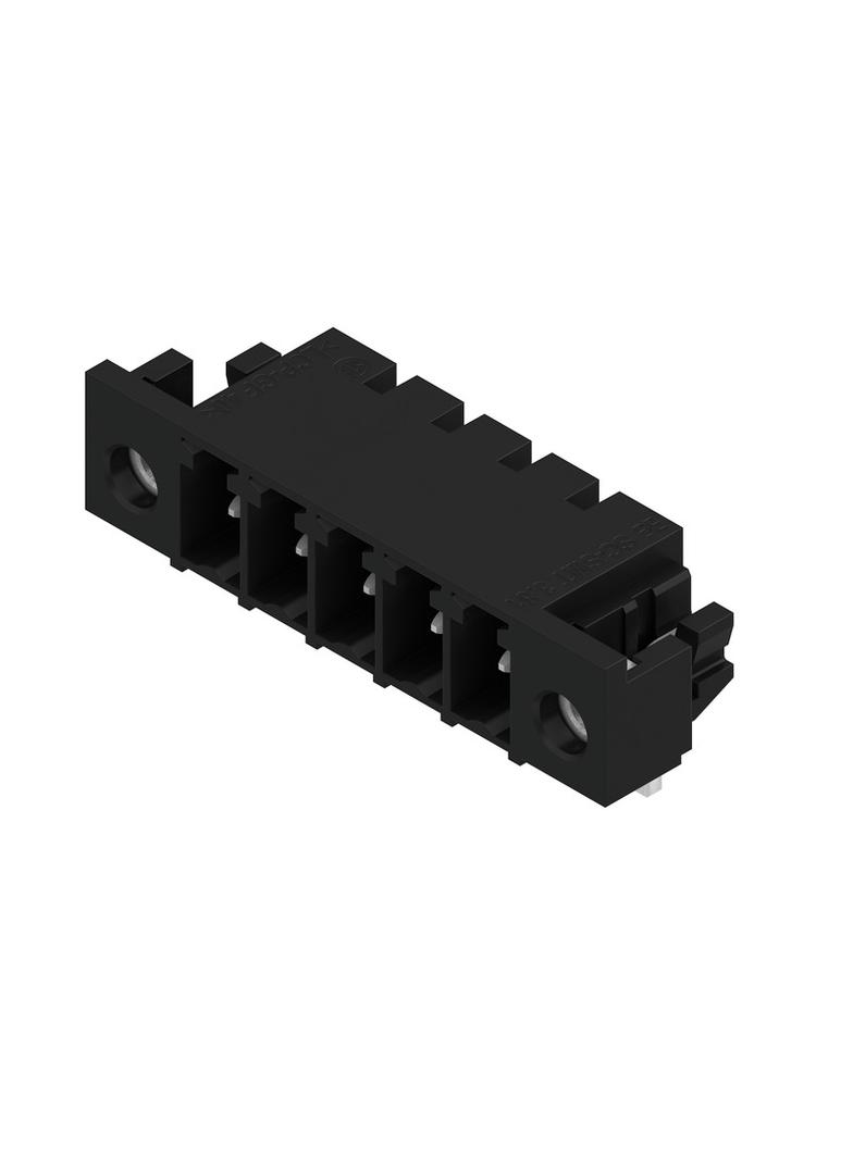SC-SMT 3.81/05/90LF 3.2SN BK BX Wtyki PCB (złącza płyty), 3.81 mm, Liczba biegunów: 5, kąt odejścia: 90° /50szt./ 1863700000 WEIDMÜLLER