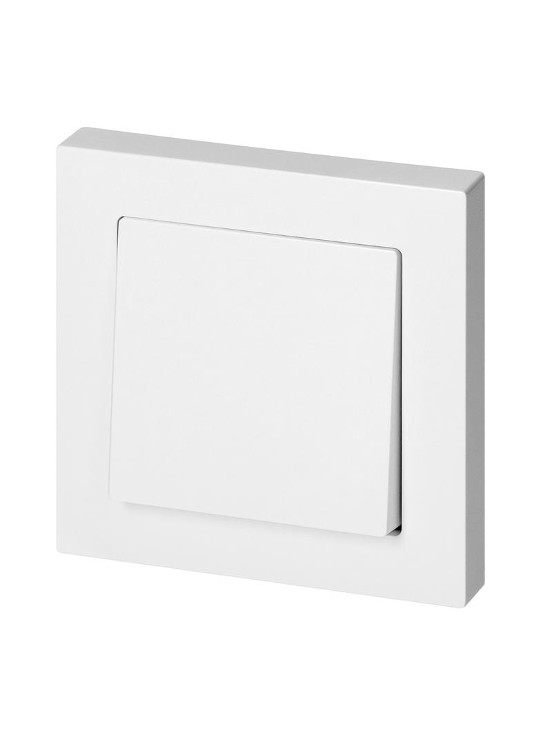 Łącznik podtynkowy jednobiegunowy Malta, 10A, 250V, WP-1M, biały