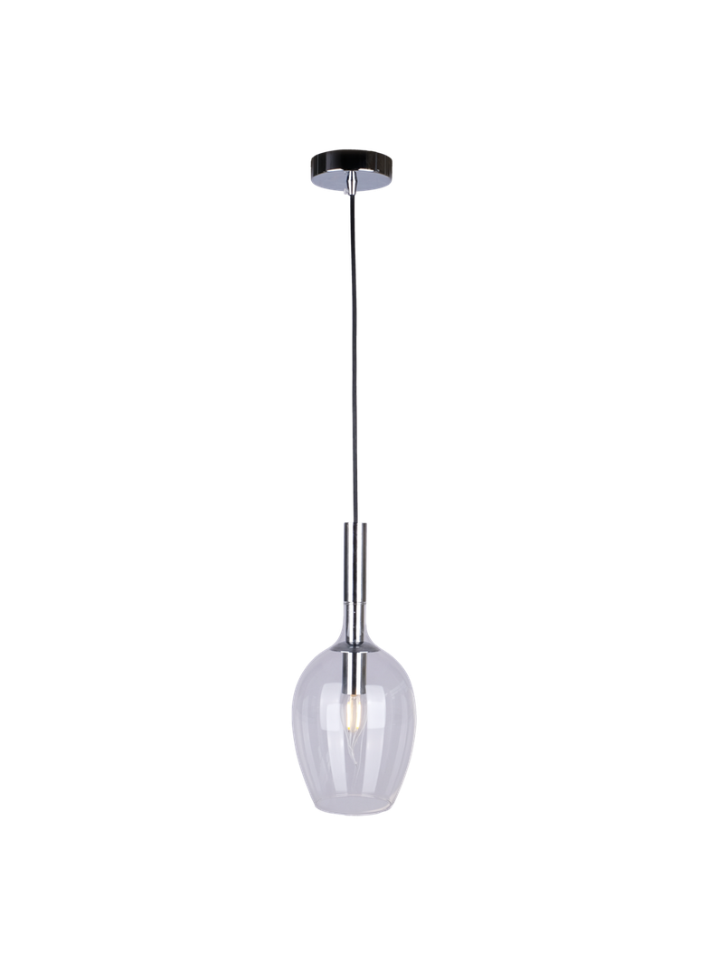 Milagro lampa wisząca Tango Clear E14 chrom ML6163