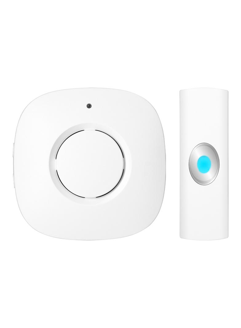 KALA AC, dzwonek bezprzewodowy sieciowy, learning system, 38 dźwięków, 250m, biały