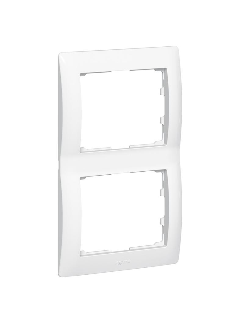 Sistena Life Ramka Arctic Podwójna Pionowa 771006 LEGRAND
