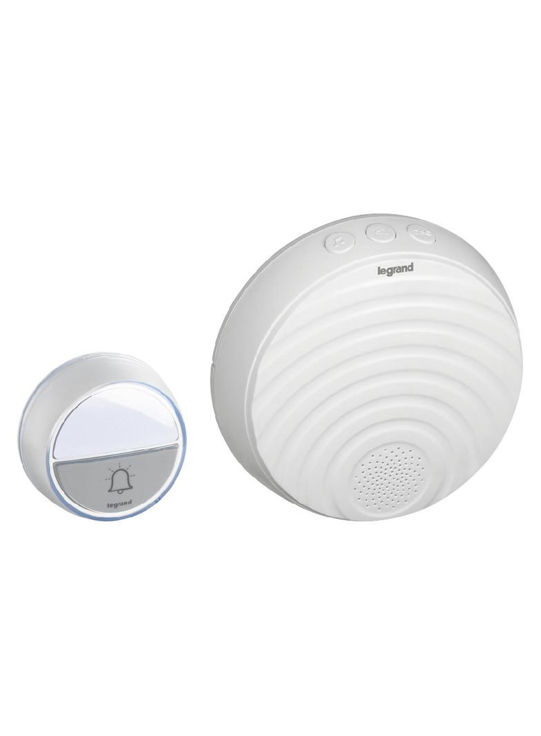 Zestaw Dzwonkowy Bezprzewodowy Comfort 230V - Biały 094254 LEGRAND