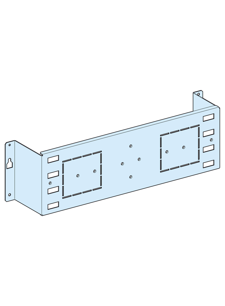 Rozdzielnice PrismaSet, płyta montażowa Prisma G do ISFT100 montaż pionowy 550mm